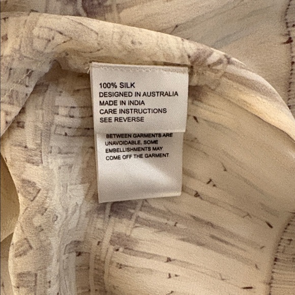 Camilla Drawstring Silk Maxi Dress OS VGUC - Picture 8 of 8